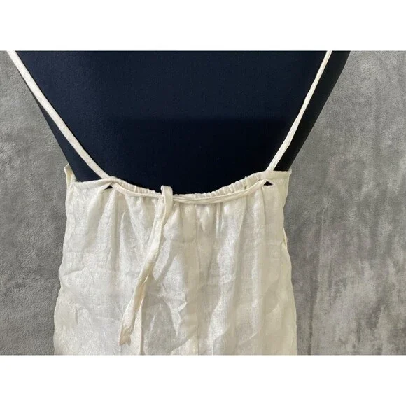 Veeko strappy Maxi Dress women’s Size 34 / medium shimmer Indie Sleeze - Picture 6 of 15